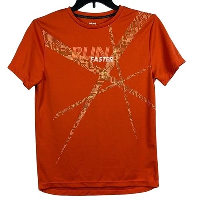 Hind Athletic Running TShirt Short Sleeve Mens Size Small Orange - Image 1 of 4