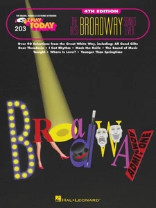 Best Broadway Songs Ever 3rd EZ Play Today Vol 203 for Piano Keyboard Vocal Book - Picture 1 of 1