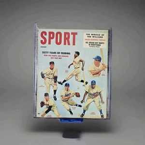 Sport Magazine January 1959 Giants Dodgers Willie Mays Jackie Robinson MLB VTG - Picture 1 of 15