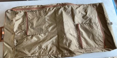 Hartmann Ballistic Nylon Leather Garment Bag, 46" X 25" Laid Out Vintage Classic - Image 1 of 4