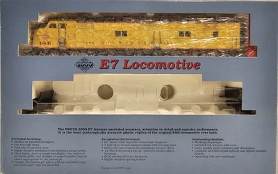 Life Like HO Proto 2000 Milwaukee Road #MILW 18 E7 Locomotive 23060 DCC Mars - Image 1 of 4