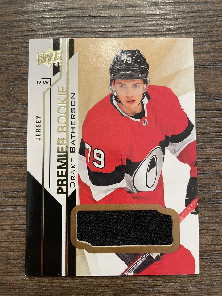 2018-19 Upper Deck Premier #52 Drake Batherson Jerseys - Image 1 of 2