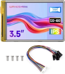 3.5inch Resistive Touch Display (G) for Raspberry Pi, IPS Panel, 320x480 - Bild 1 von 8