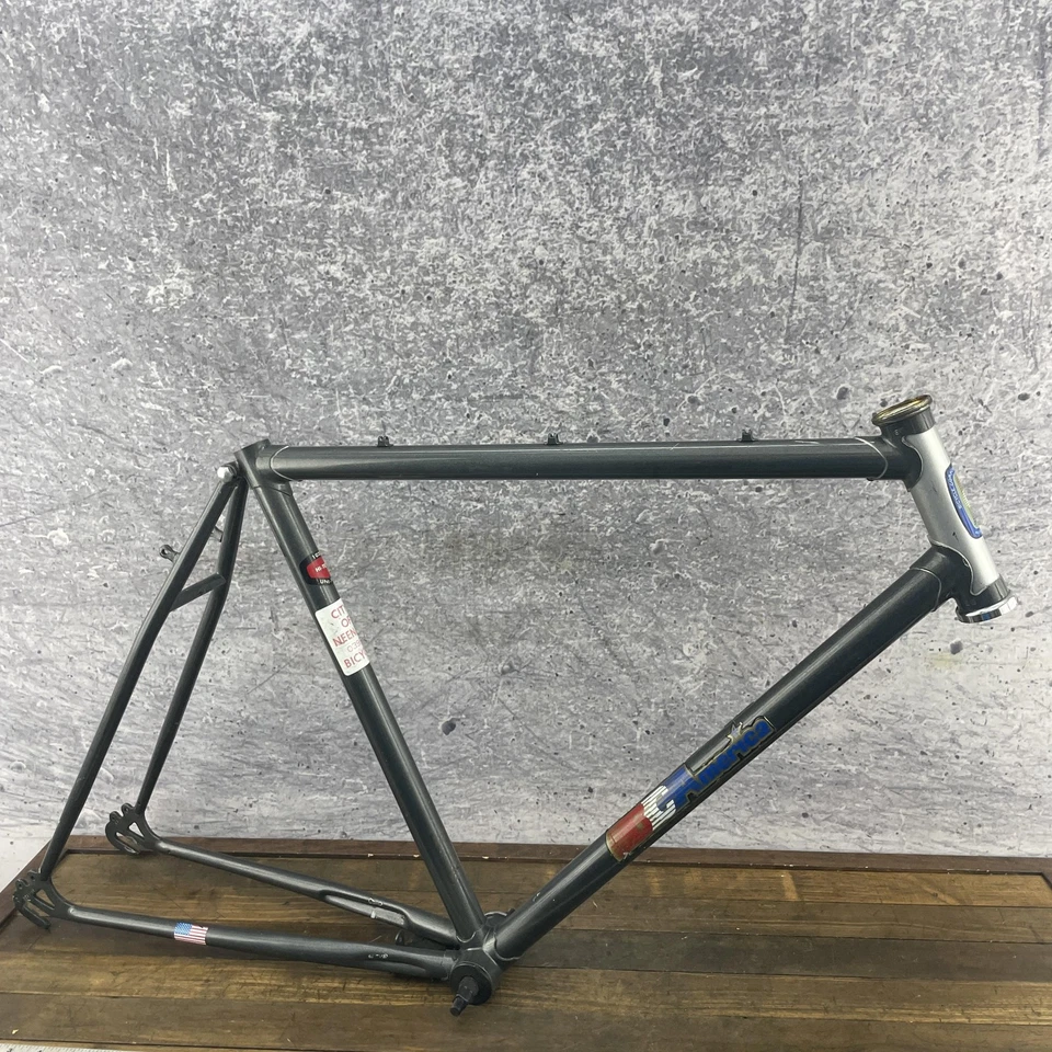 Vintage BCA Mountain Bike Frame 20 in USA 80s Steel 26 CRuiser Klunker BMX - Image 1 of 4