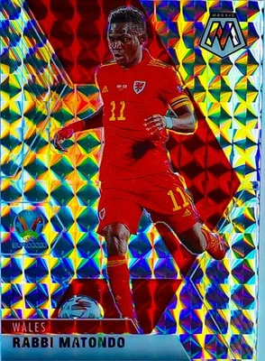 2021 Panini Mosaic UEFA Euro 2020 - Rabbi Matondo #199 Silver Mosaic Prizm - Image 1 of 2