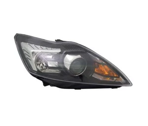 headlight right for FORD FOCUS MK2 2008 2009 2010 2011 2012- black VP1479P - Picture 1 of 1