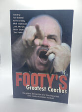 Footy's Greatest Coaches by Garrie Hutchinson, Stephanie Holt (Paperback, 2002)