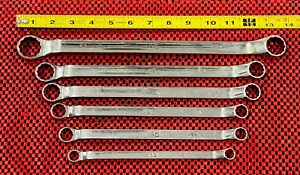 MAC Tools 6 Piece Metric Offset Double Box Wrench 10mm-24mm Set 12 Point USA M2