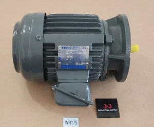 *NEW* Teco AEUFAC-001 3~Phase High Efficiency Motor 1/4Hp 0.18kW 230/460V 60Hz - Picture 1 of 9