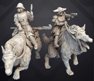 Star Wars Legions Miniaturen - Crimson Dawn Wolf Riders - Bild 1 von 4