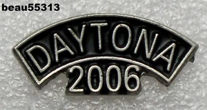⭐2006 DAYTONA BEACH FLORIDA HARLEY BIKE WEEK RALLY VEST JACKET ROCKER PIN - Picture 1 of 1