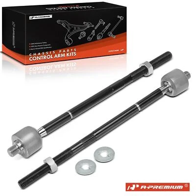 A-Premium 2Pcs Tie Rod End Front Inner for Chrysler Neon 2000-2002 Dodge SX 2.0 - Image 1 of 4