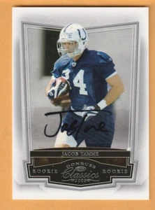 Jacob Tamme AUTO 2008 Donruss Classics #239 /499 Kentucky Wildcats 3D - Picture 1 of 2