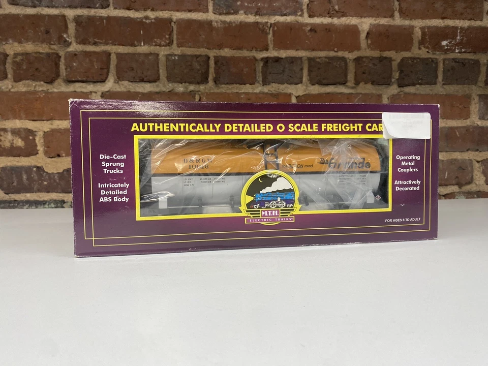 MTH 20-90089 O Gauge Denver & Rio Grande Tank Car - Image 1 of 1