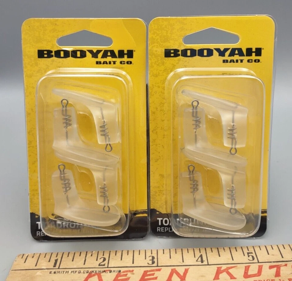 6 Six Total Booyah Toadrunner Replacement Tails 4pack