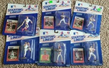 1989 Starting Lineup Lineup DOn Mattingly Ozzie SMith JOyner Davis Boggs Clemons