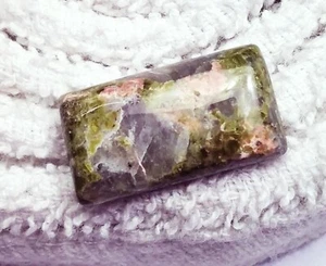 100% Natural Unakite Jasper 11.00 Ct Loose Gemstone With Free Gift - Picture 1 of 7
