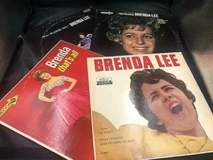 Lot of 4 Brenda Lee LP Vinyl albums! - Picture 1 of 11