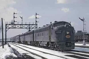 C&EI FP7A 1609 in Chicago w Hummingbird & Georgian 8 x 10 Photo - Picture 1 of 1