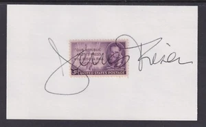 James Risen, LA Times Pulitzer Winning Journalist, signed Pulitzer stamp on card - Picture 1 of 1