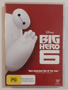 Big Hero 6 (2014) DVD Region 4 VGC Disney Family Movie Free Postage - Picture 1 of 7