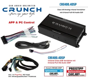 Crunch CRE400.4DSP-ISO.M1 DSP Verstärker Plug & Play kompatibel mit Seat - Picture 1 of 20
