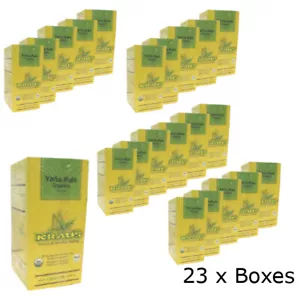 Kraus Organic Yerba Mate Teabags Unsmoked (cocido) Argentina (23 packs of 25) - Picture 1 of 1