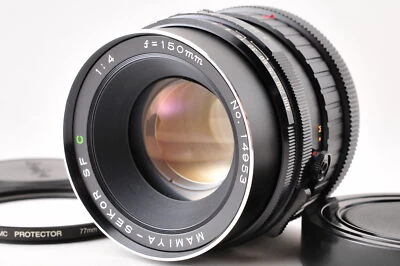 [MINT] Mamiya Sekor sf c 150mm f/4  lens cap filter  From JAPAN - Image 1 of 4
