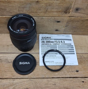Sigma 28-300mm D Aspherical Hyperzoom Lens for Minolta / Sony A Mount 1:3.5-6.3 - Picture 1 of 20