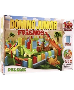 Goliath Dominos 100 Junior Friends Dino Dinosaur Preschool Toy Game Kids - NEW - Picture 1 of 6