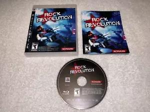 Rock Revolution (Sony PlayStation 3, 2008) Juego PS3 Completo LN Como Nuevo - Imagen 1 de 2