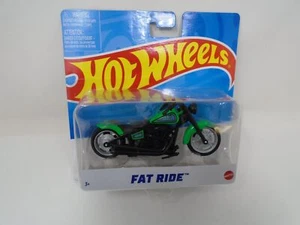 Hot Wheels Fat Ride Die-Cast Motorcycle Toy New In Package For Ages 3+ - Picture 1 of 1