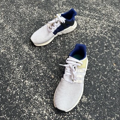 ADIDAS EQT SUPPORT 93 17 BOOST GYM SNEAKER BZ0592 WHITE ROYAL BLUE BLACK MENS 11 - Image 1 of 4