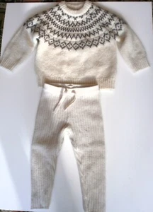 Zara Girls Beige jumper leggings co ord set 2 - 3 years 92 cm - Picture 1 of 3