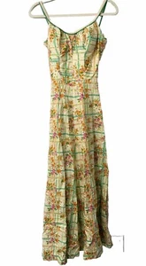 Maxi Vestido Floral Vintage Diseño Deweese 11/12 - Imagen 1 de 8