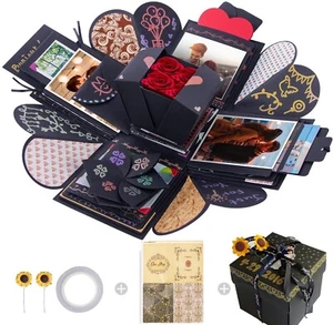 Creative Explosion Box,Love Memory DIY Photo Album Surprise Handmade Exploding - Picture 1 of 9