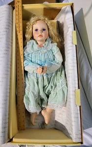 Donna RuBert Porcelain Doll "Celeste" 30" 1997 Dragonfly 1152/2000 No Wings Vtg - Picture 1 of 24