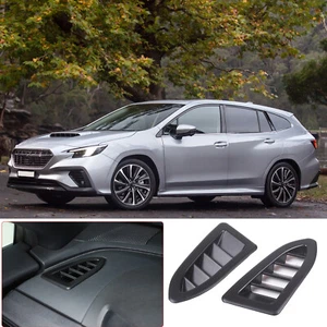 Matt Black Car Instrument Side Air Vent Frame Styling Trim For Subaru WRX 2022+ - Picture 1 of 12