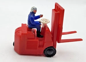Vintage 70er Jahre Blue Box O Scale Kunststoff Gabelstapler. Hongkong sehr selten. - Bild 1 von 7