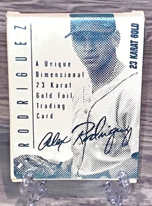 1996 Tribüne Alex Rodriguez 23 Karat Goldfolie 2794/10000 inkl. COA - Bild 1 von 4