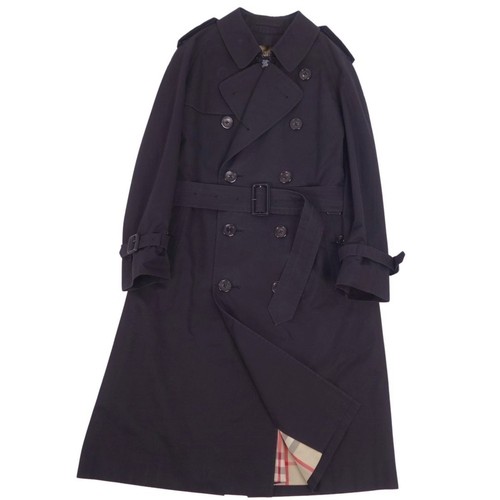 Burberry London Cappotto Trench con Fodera Check Capispalla Uomo Usato0
