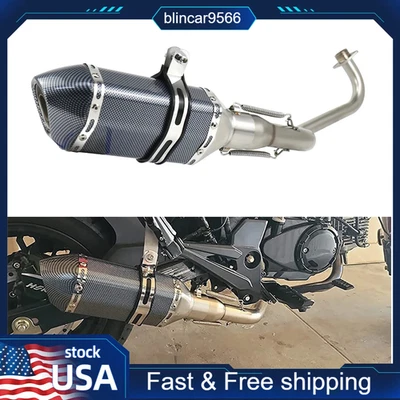 Sistema de escape completo silenciador deslizable en tubo DB Kill para Honda Grom 125 2013-2025 Foto 1 de 4