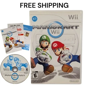 Mario Kart Wii (Nintendo, 2008) CIB Complete TESTED & WORKS Case And Manual - Picture 1 of 7