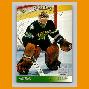 Tarjeta de hockey Andy Moog #39 1993-94 Upper Deck SP Inserts Dallas Stars NHL - Imagen 1 de 3