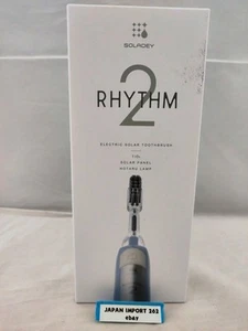 SOLADEY RHYTHM 2 Electric Toothbrush (Ice Blue) (Honeycomb P) Normal Sonic Vibra - Picture 1 of 11
