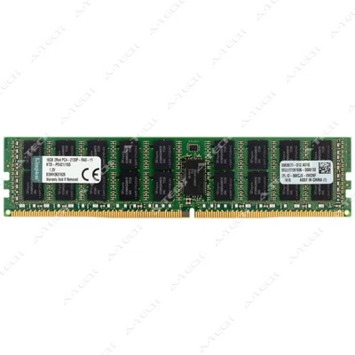 Kingston 16GB DDR4-2133 PC4-17000 2Rx4 ECC RDIMM Server Memory RAM KTD-PE421/16G - Image 1 of 2
