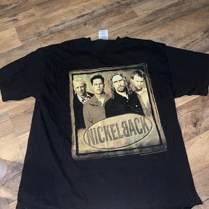 De colección Nickelback Vintage 2001 Silver Side Up Agotado Gira por Estados Unidos Para Hombres Talla XL - Imagen 1 de 9