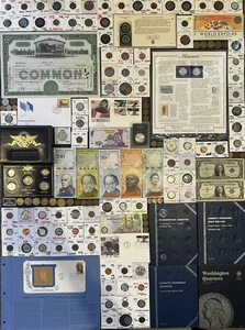 ESTATE LOT MASSIVE US Coin & Currency Collection Silver,Indian Head,1800s,Gold++ - Picture 1 of 13