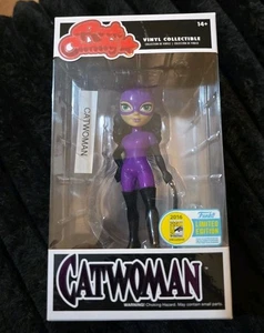 Funko Rock Candy Catwoman Figure SDCC 2016 San Diego Comic Con Con Sticker - Picture 1 of 4