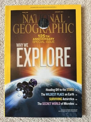 Magazine -NATIONAL GEOGRAPHIC- Jan 2013 - 125th Anniversary Special Issue- NEW Foto 1 de 3
